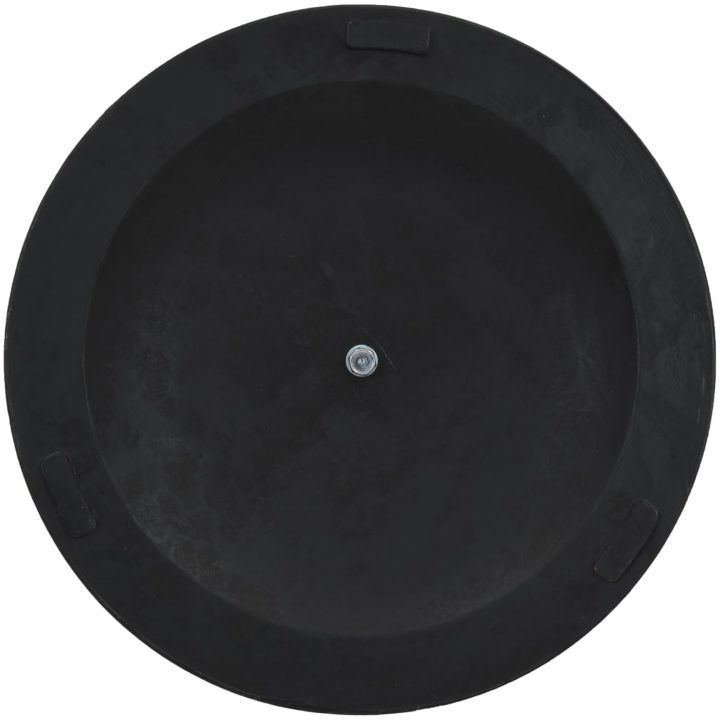 Parasollfot rund polyresin 19 kg brons vidaXL – bild 5