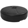 Parasollfot sand/vattenfylld 15 L svart vidaXL – miniatyr 2