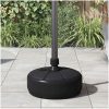 Parasollfot sand/vattenfylld 15 L svart vidaXL – miniatyr 3