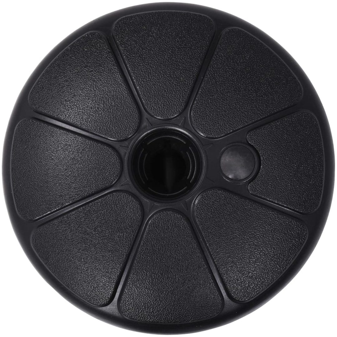 Parasollfot sand/vattenfylld 15 L svart vidaXL – bild 4