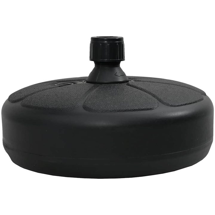 Parasollfot sand/vattenfylld 15 L svart vidaXL – bild 6