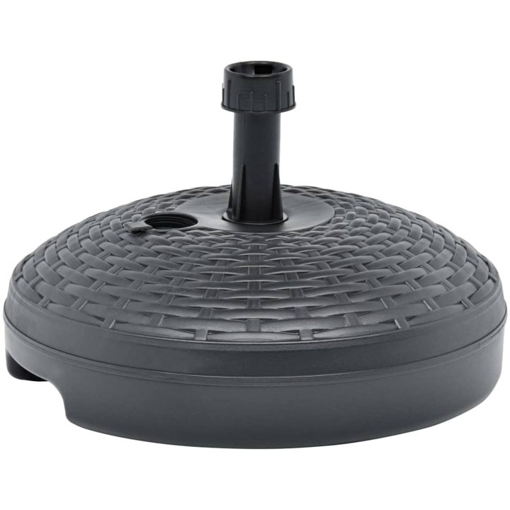 Parasollfot sand/vattenfylld 20 L antracit plastrotting vidaXL – bild 3