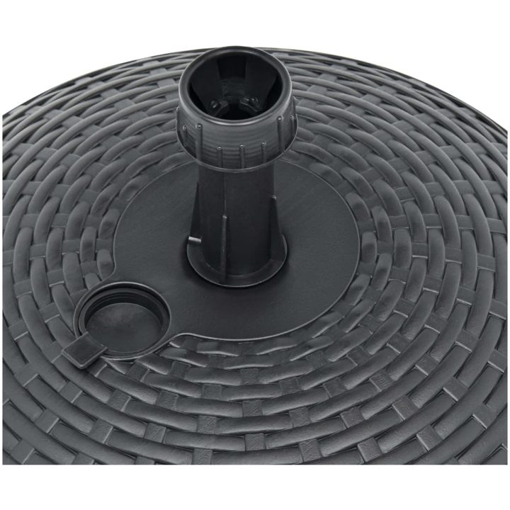 Parasollfot sand/vattenfylld 20 L antracit plastrotting vidaXL – bild 5