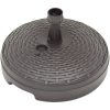 Parasollfot sand/vattenfylld 20 L brun plastrotting vidaXL – miniatyr 4