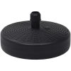 Parasollfot sand/vattenfylld 24 L svart vidaXL – miniatyr 1