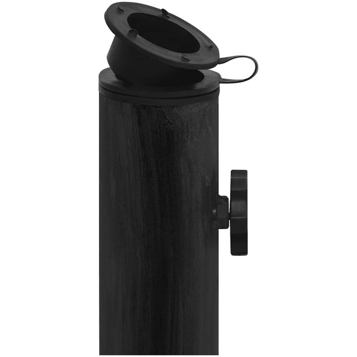 Parasollfot svart 44x gjutjärn vidaXL ⌀44 x 31 cm – bild 8