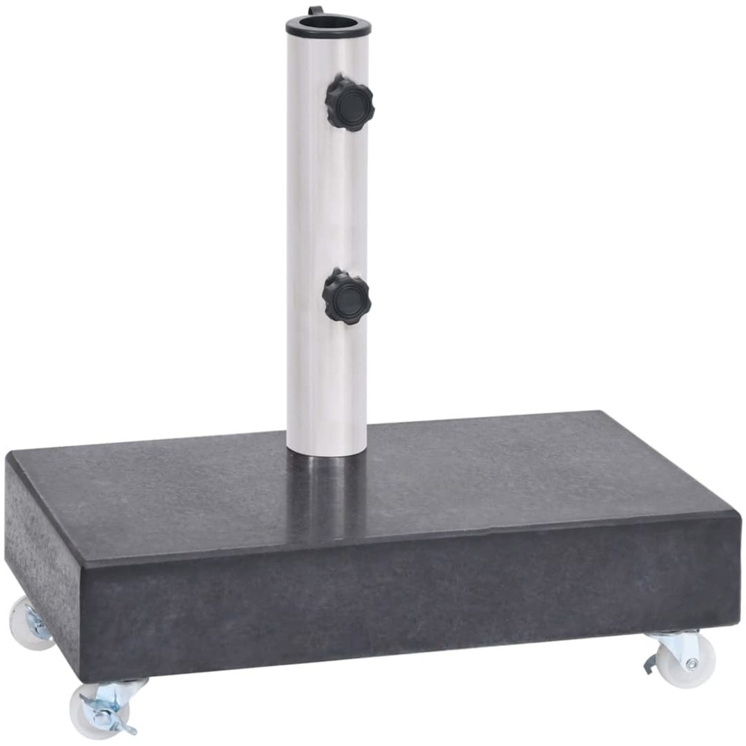 Parasollfot svart 45x25x8 cm granit vidaXL – bild 2