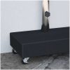 Parasollfot svart 45x25x8 cm granit vidaXL – miniatyr 4
