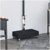 Parasollfot svart 45x25x8 cm granit vidaXL – miniatyr 1