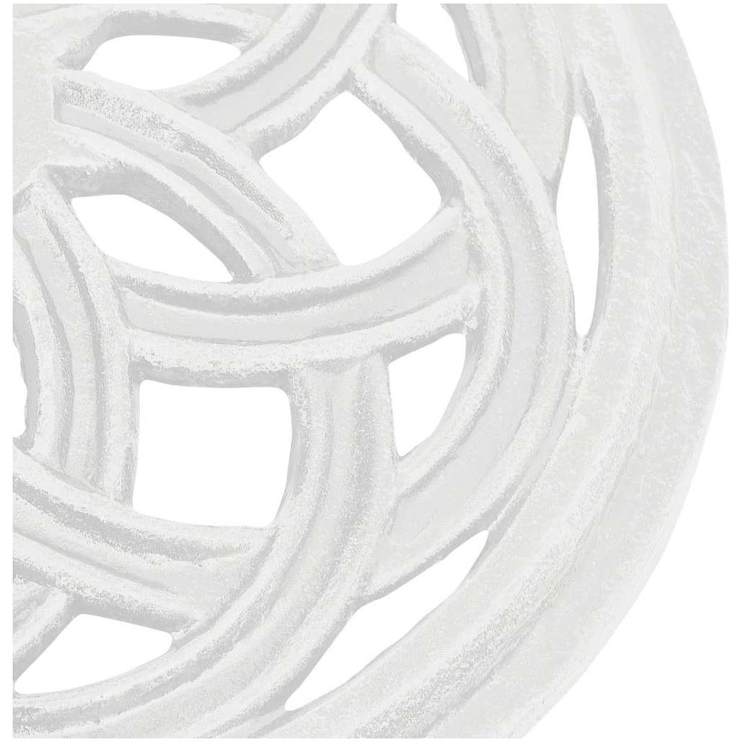 Parasollfot vit 44x gjutjärn vidaXL ⌀44 x 31 cm – bild 7