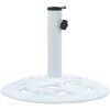 Parasollfot vit 9 kg 40 cm gjutjärn vidaXL 40 x 40 x 32 cm – miniatyr 4