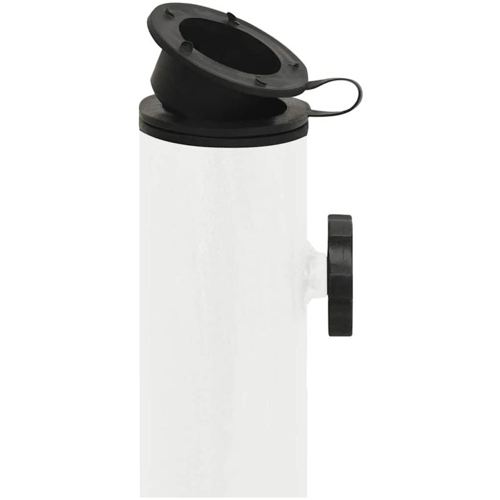 Parasollfot vit gjutjärn vidaXL 44 x 44 x 31 cm – bild 6