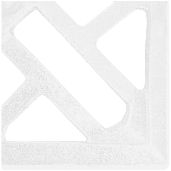 Parasollfot vit gjutjärn vidaXL 44 x 44 x 31 cm – bild 7