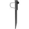 Parasollfötter med spett 2 st 19x42 cm galvaniserat stål vidaXL – miniatyr 2