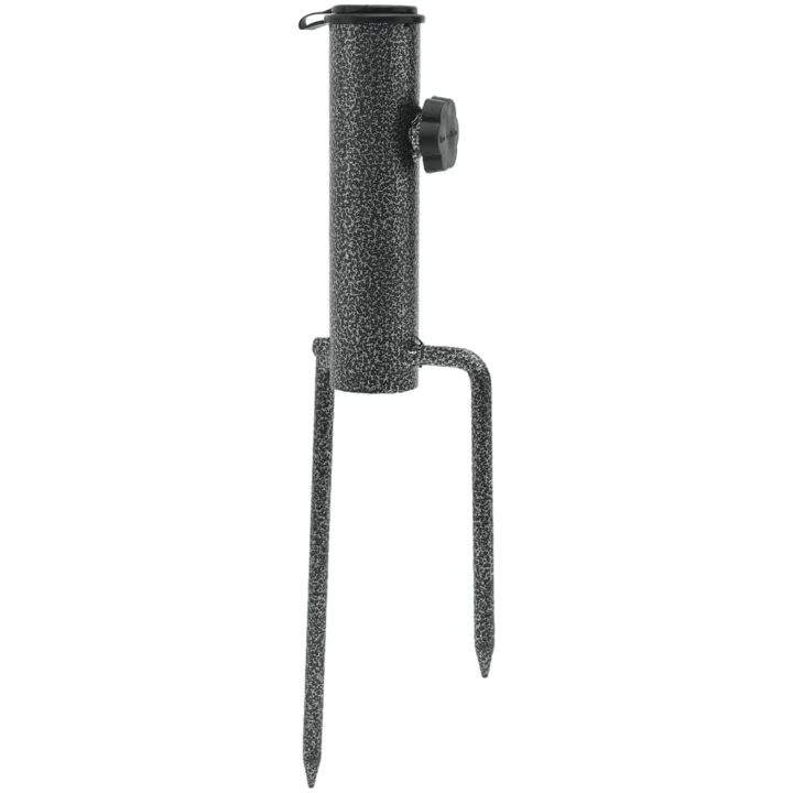 Parasollfötter med spett 2 st 9x35 cm galvaniserat stål vidaXL – bild 3