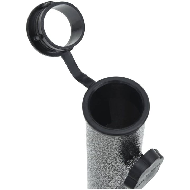 Parasollfötter med spett 2 st 9x35 cm galvaniserat stål vidaXL – bild 5