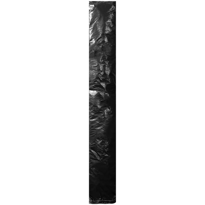 Parasollskydd 2 st med blixtlås PE vidaXL 200 cm – bild 2
