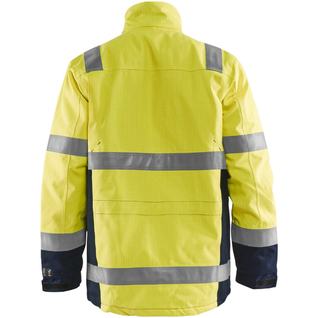 Parkas 44681530 Hivisgul / Marin BLÅKLÄDER PARKAS 44681530 GUL/MARIN XS – bild 2
