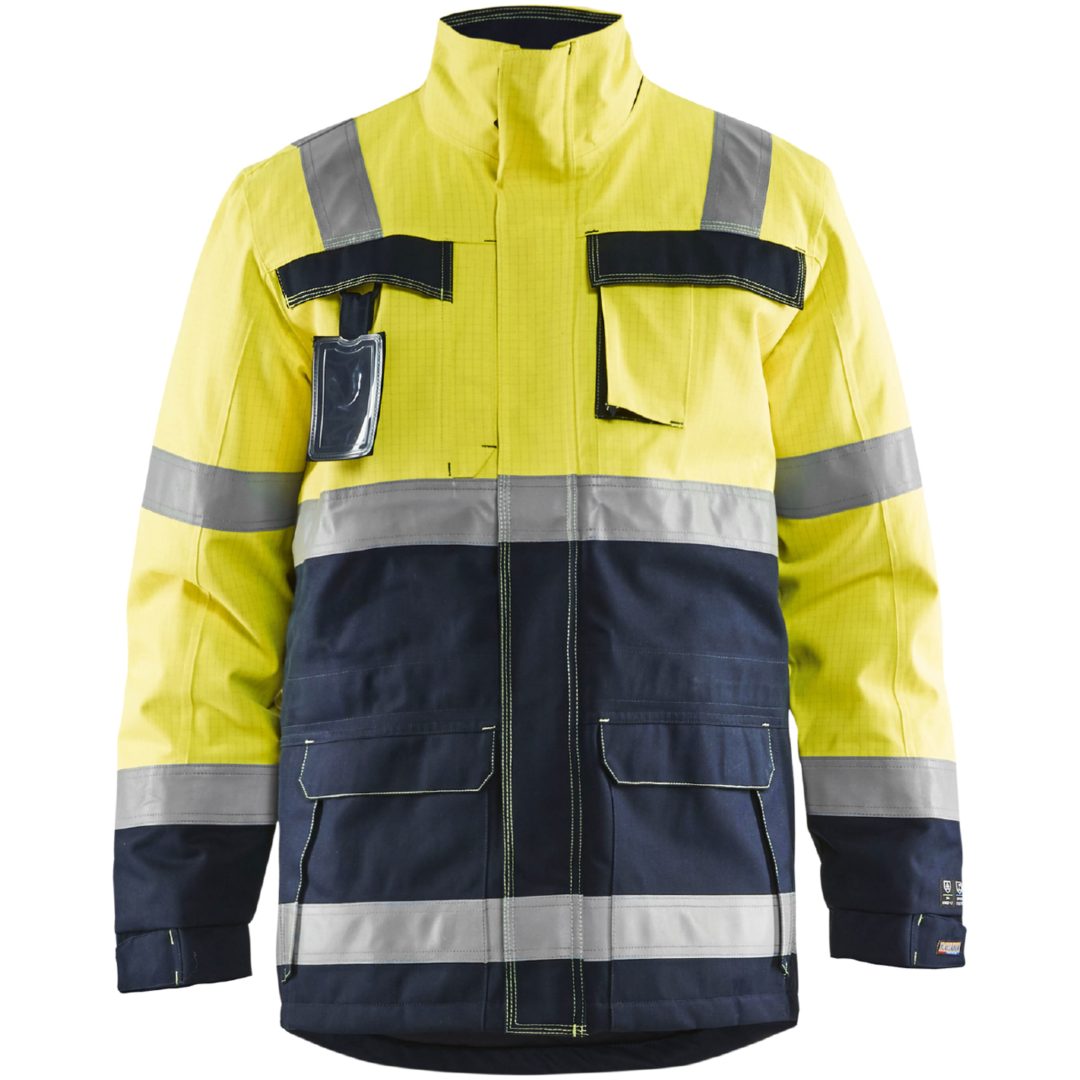 Parkas 44681530 Hivisgul / Marin BLÅKLÄDER PARKAS 44681530 GUL/MARIN XS