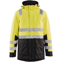 Parkas 44951987 Hivisgul / Svart BLÅKLÄDER