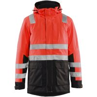 Parkas 44951987 Hivisröd / Svart BLÅKLÄDER