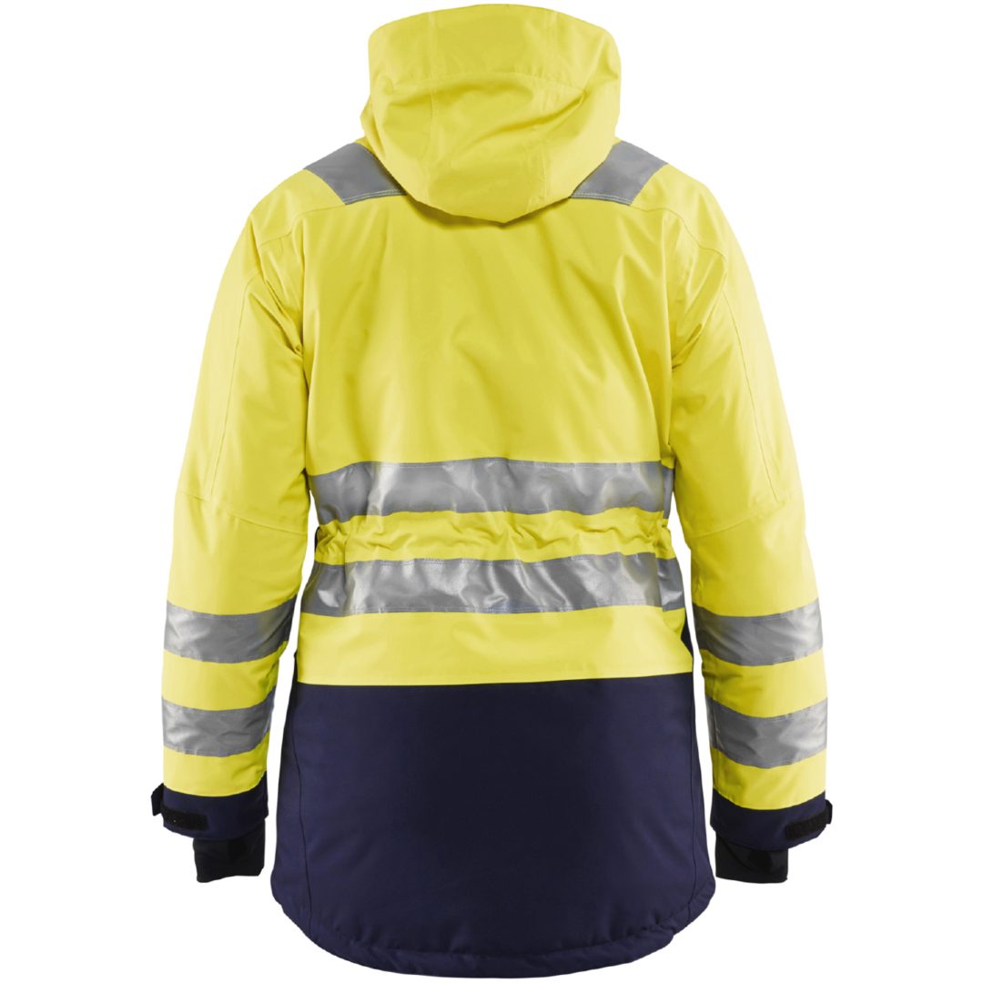 Parkas dam 44721987 Hivisgul / Marin BLÅKLÄDER PARKAS 44721987 GUL/MARIN XS – bild 2