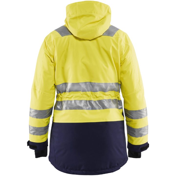 Parkas dam 44721987 Hivisgul / Marin BLÅKLÄDER PARKAS 44721987 GUL/MARIN XS – bild 2