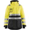 Parkas dam 44721987 Hivisgul / Svart BLÅKLÄDER PARKAS 44721987 GUL/SVART XS – miniatyr 1