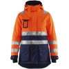Parkas dam 44721987 Hivisorange / Marin BLÅKLÄDER PARKAS 44721987 ORANGE/MAR XS – miniatyr 1