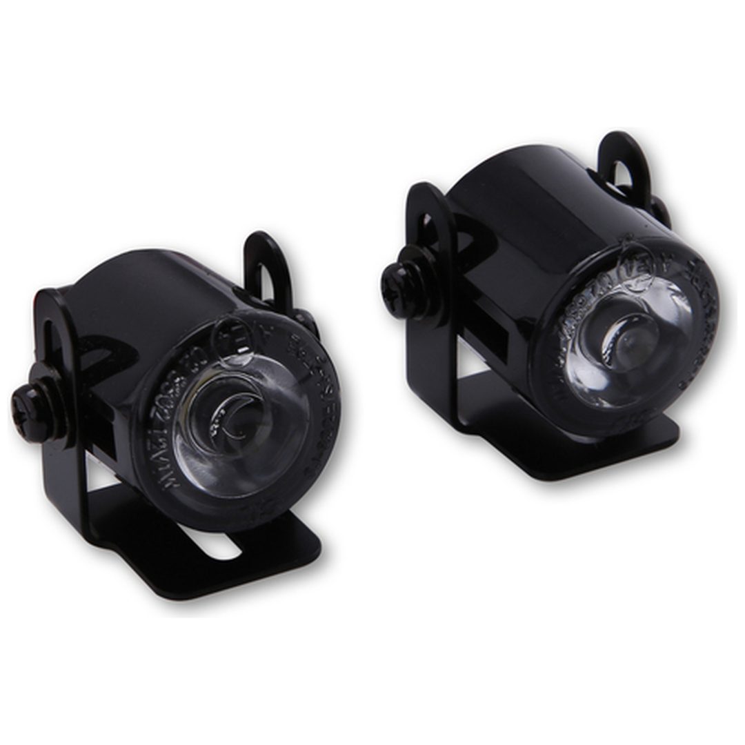 Parkeringsljus LED Smart Rund Svart HIGHSIDER