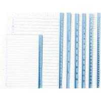 Pärmregister Papper Vit/Blå NONAME