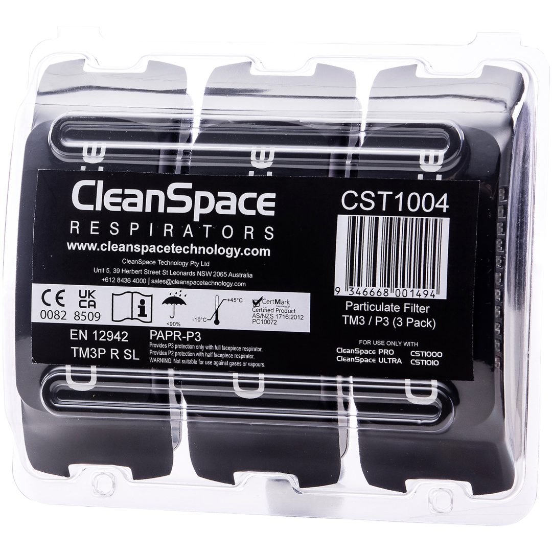 Partikelfilter Högkapacitet P3 Clean Space
