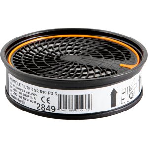 Partikelfilter SR 510 P3 5p Svart Sundström