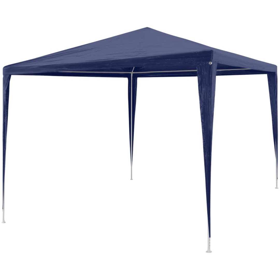 Partytält 3x3 blå vidaXL 3 x 3 m