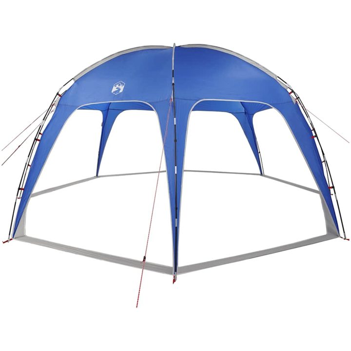 Partytält azurblått vattentätt vidaXL 525 x 525 x 255 cm – bild 3