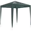 Partytält grön vidaXL 2 x 2 m – miniatyr 2