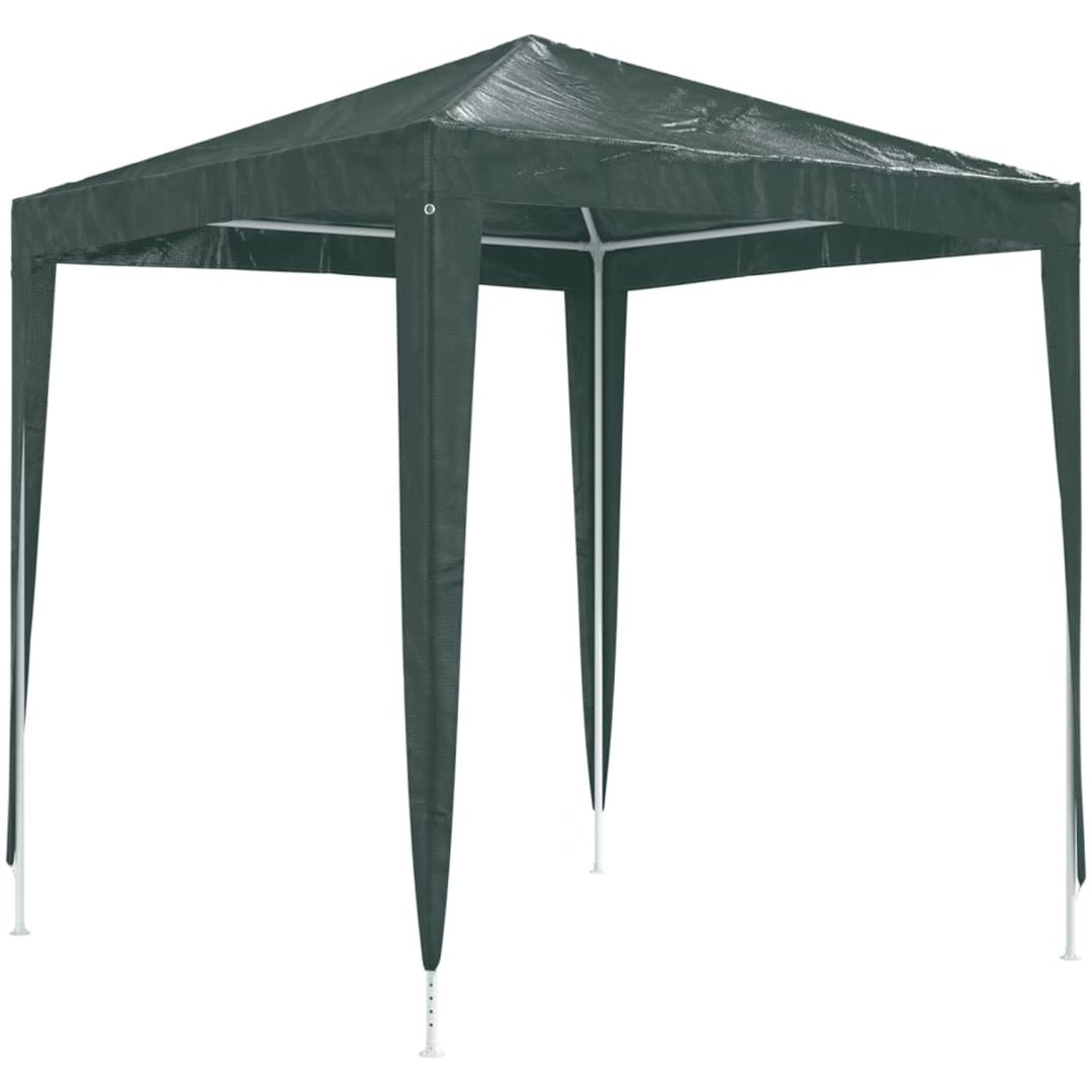 Partytält grön vidaXL 2 x 2 m – bild 2