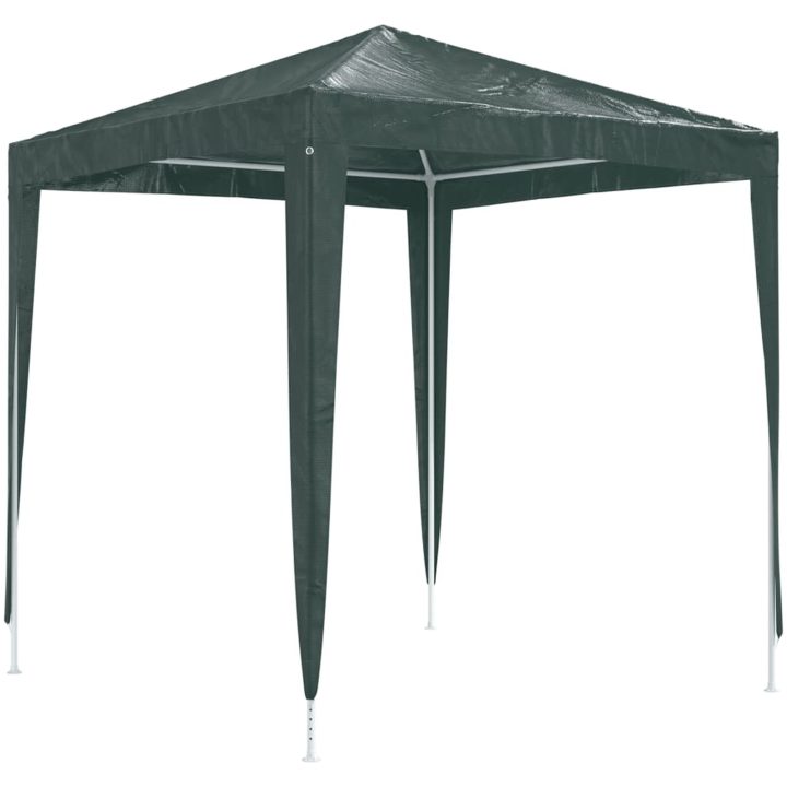 Partytält grön vidaXL 2 x 2 m – bild 2