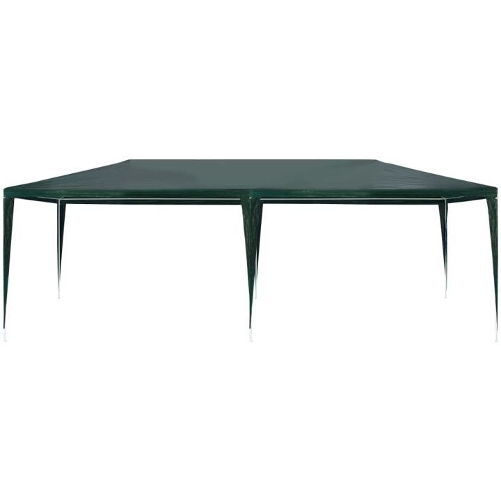 Partytält PE grön vidaXL 3 x 6 m – bild 2