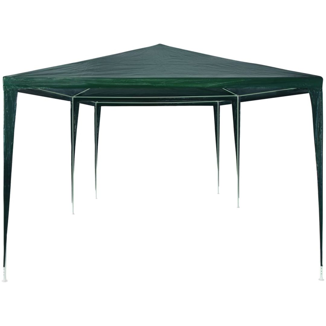 Partytält PE grön vidaXL 3 x 6 m – bild 3