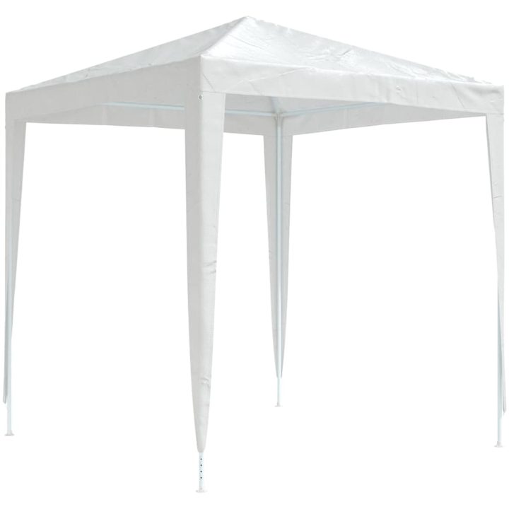 Partytält vit vidaXL 2 x 2 m – bild 2