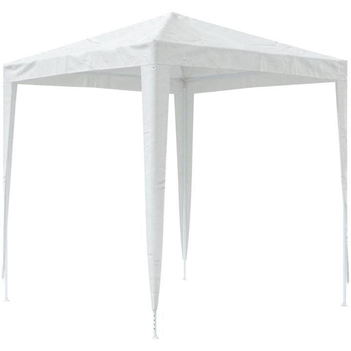 Partytält vit vidaXL 2 x 2 m – bild 5