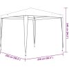 Partytält vit vidaXL 2.5 x 2.5 m – miniatyr 8