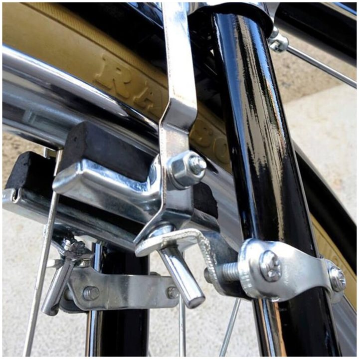 Påse Med 25 Set Skobromsar (stångsystem) - Svart V BIKE – bild 2