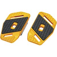 Passagerarfotplattor SpeedLiner Anodiserad Svart Guld ARLEN NESS