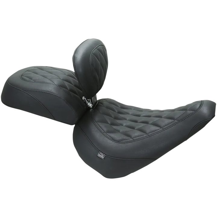 Passagerarsadel Bred Tripper™ Diamantmönstrad Svart MUSTANG – bild 5
