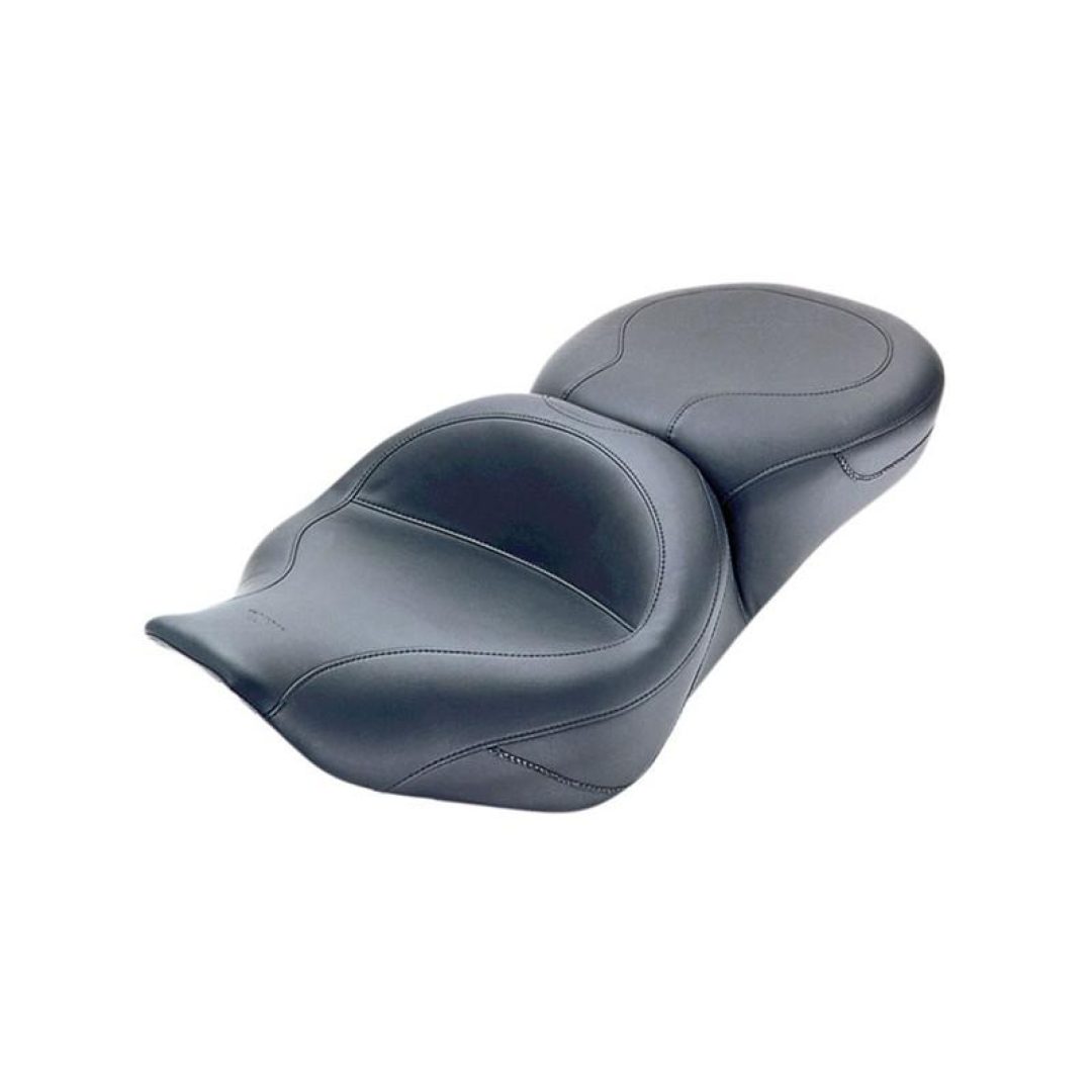 Passagerarsadel Wide Svart MUSTANG SMOOTH RR SEAT RK 97-07
