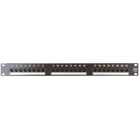 Patchpanel 19" Cat.6, Oskärmad, 24-portar MALMBERGS