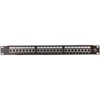 Patchpanel 19" Cat.6, Skärmad, 24-portar MALMBERGS