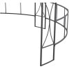 Paviljong 300x290 cm antracit rund vidaXL – miniatyr 5